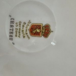 Show case flower china plate